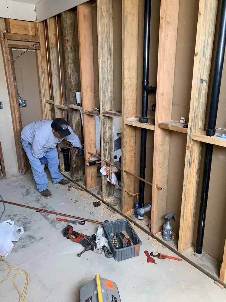 Commercial rough-in plumbing for Commercial Plumbing in East Liverpool